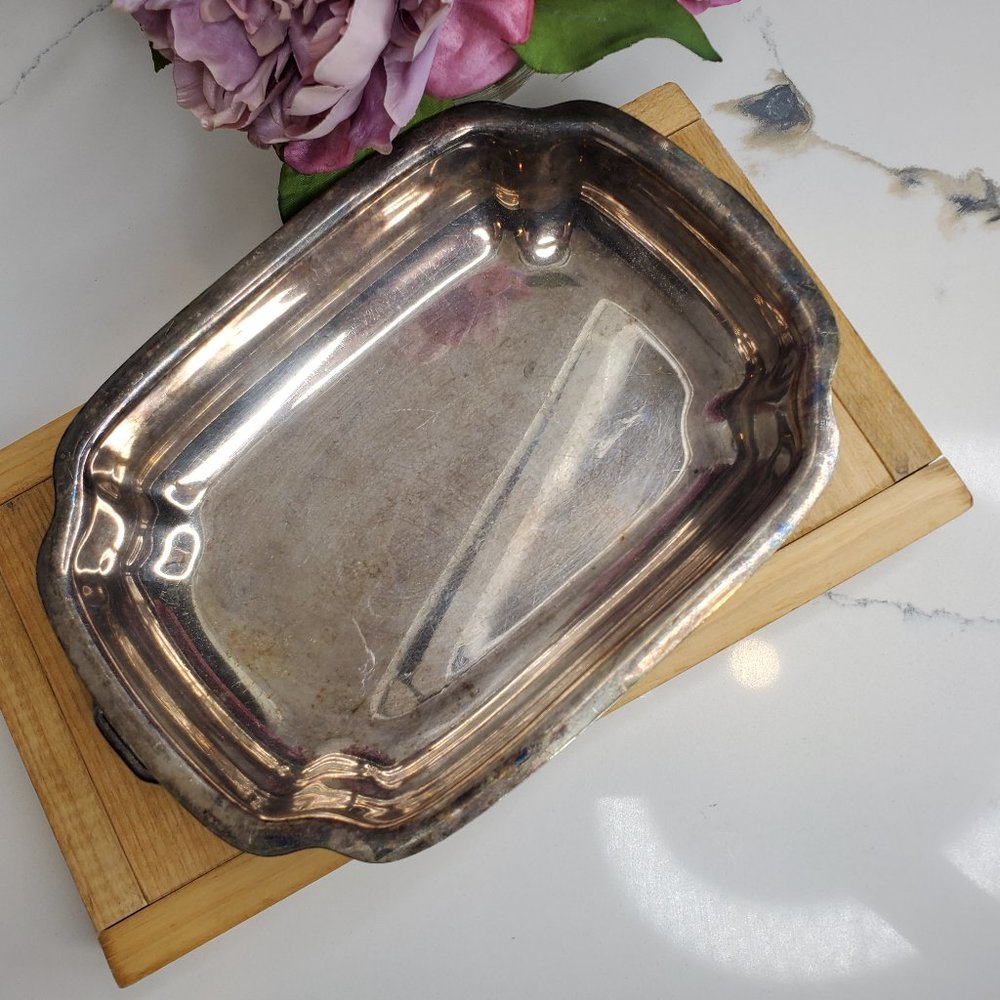 2/$50 🔥 Vintage Decorative Silver Tray